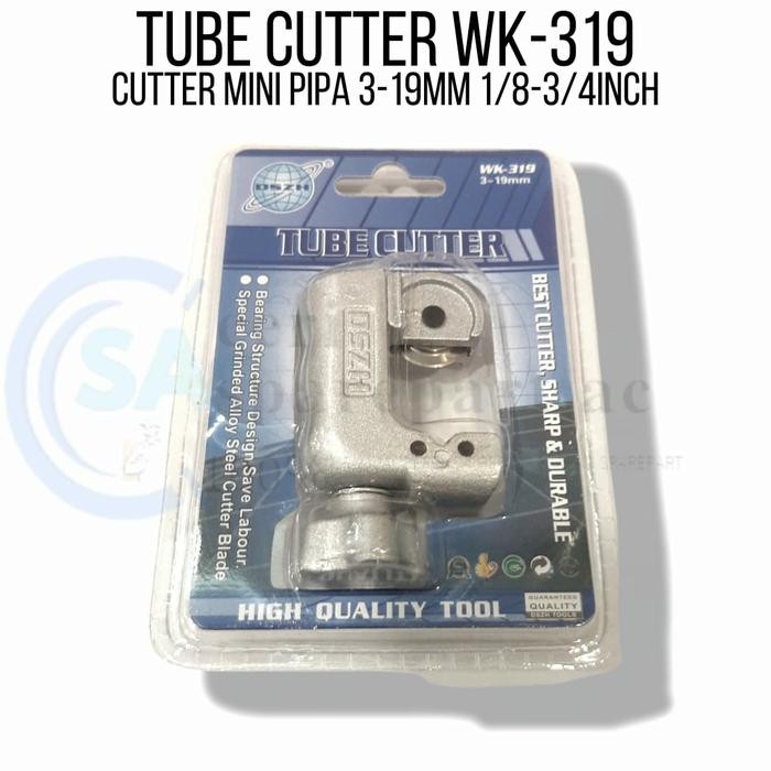 

READY Tube Cutter WK-319 Pemotong pipa AC TEMBAGA TOOL BLADE