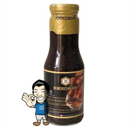 

PROMO! Kikkoman Black Pepper Teriyaki Sauce- Saus Teriyaki Lada Hitam 300 g - blackpepper 300
