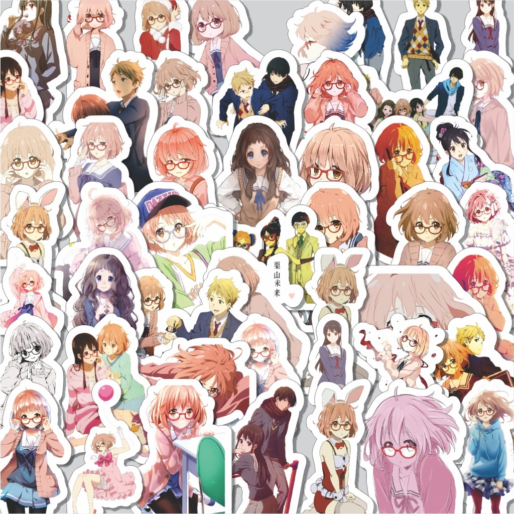 

Stiker Cutting Pack Stiker Anime Series Beyond The Boundary Karakter Mix 1 Isi 100Pcs Series Aesthetic Lucu Keren Untuk Koper Bahan Vynil