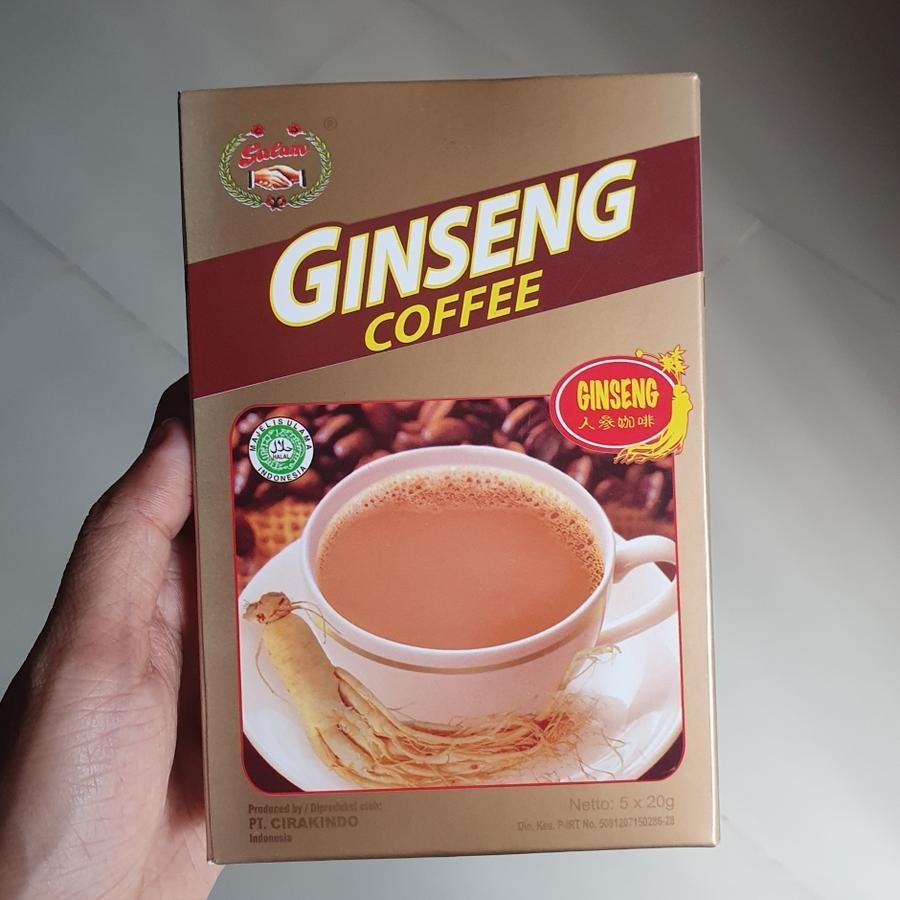 

Salam Ginseng Coffee Kopi Instant Box ( Isi 5 )