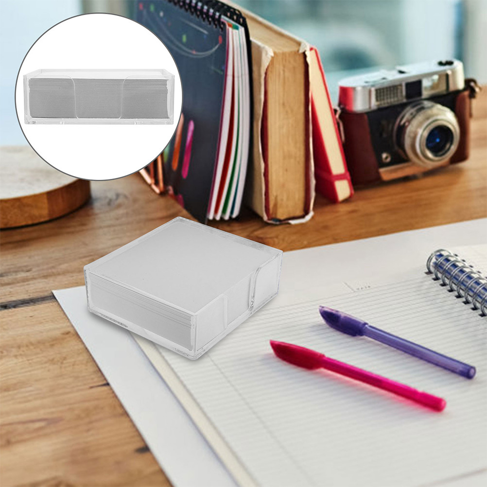 

2 Boxes Cubes Non-Stick Note Paper Office Supplies Portable Writing Pads Non-Stick Note Paper For Students Blank Memo Cube