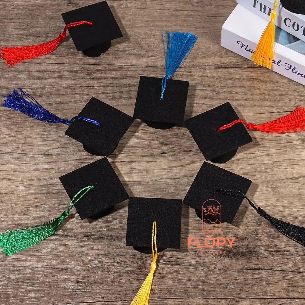 

[ 1pcs ] Topi Wisuda Mini / Dekorasi Wisuda - FLOPY