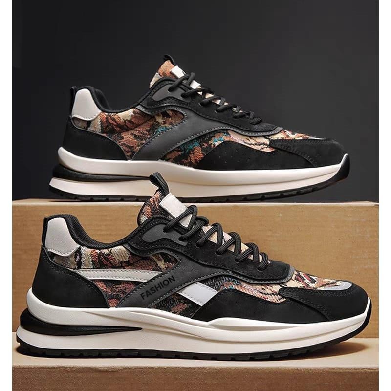 SYAN- FREE BOX Sepatu Sneakers Pria Sepatu Olahraga Pria LV0490