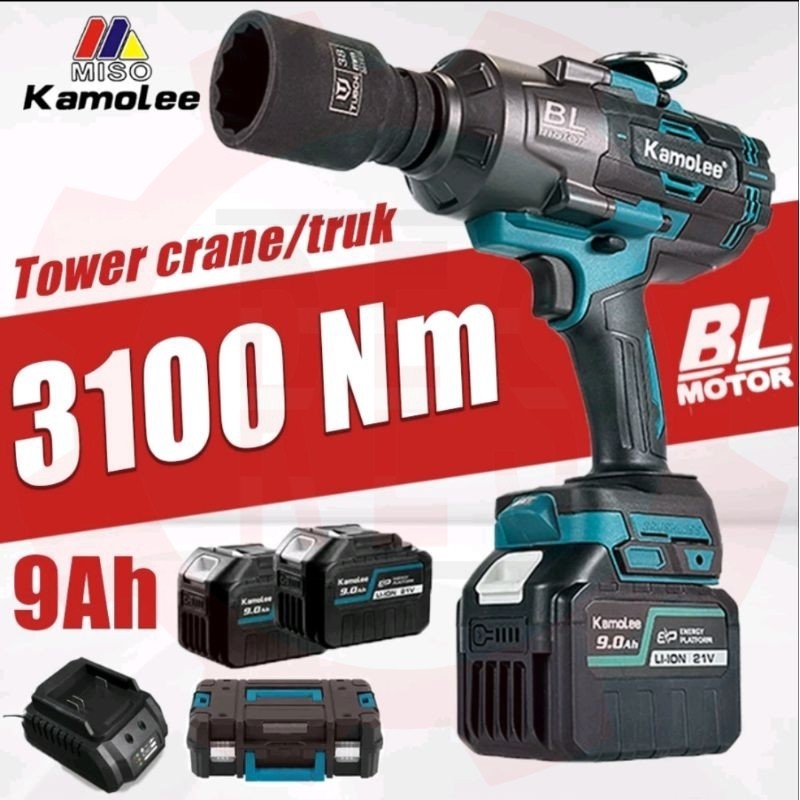 [RES] Terbaru Kamolee Impact Wrench 3/4" 3100N.m