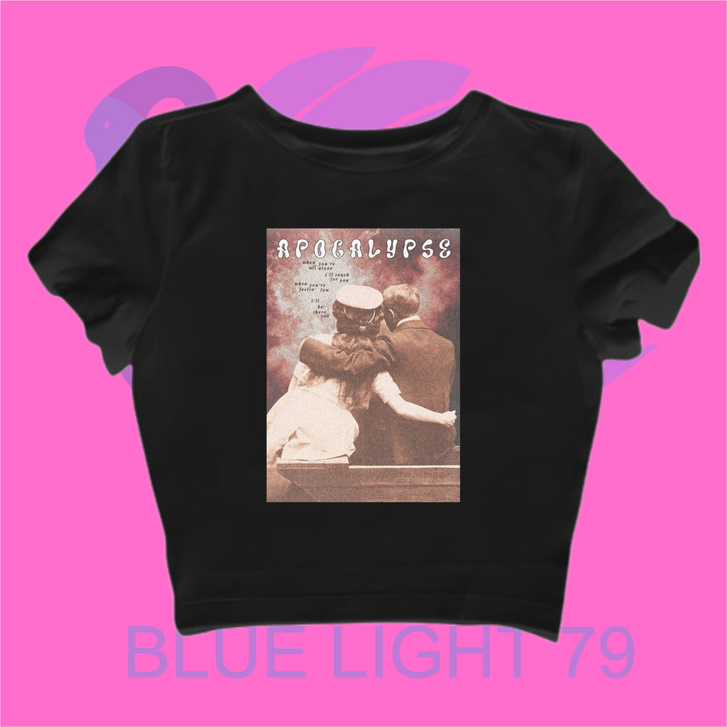 CROP TOP CIGARETTES AFTER SEX | CROP TEE CIGARET POSTER APOCALYPSE  | BAND METAL MUSIK ROCK | GRUNGE