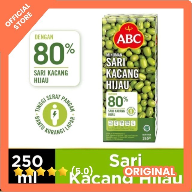 

ABC Minuman Sari Kacang Hijau 250ml