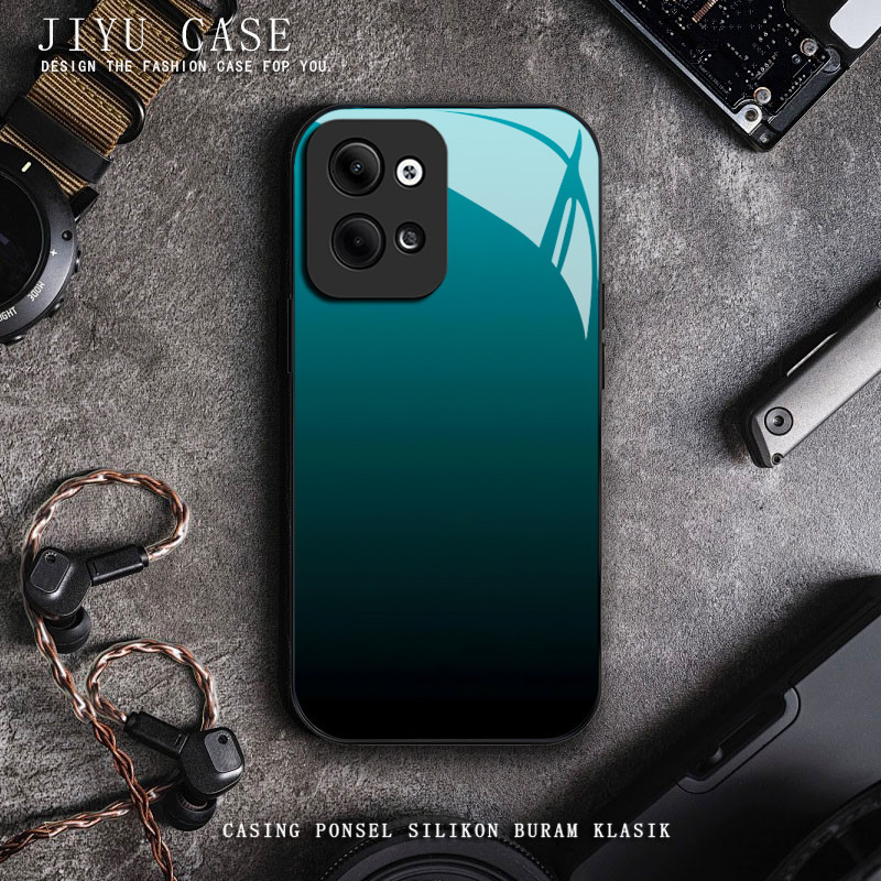 Soft Case glossy kaca for vivo s1 v15 v19 v20 v21 v21e v23 v25 v27 v29 v17 pro android casing hp y02