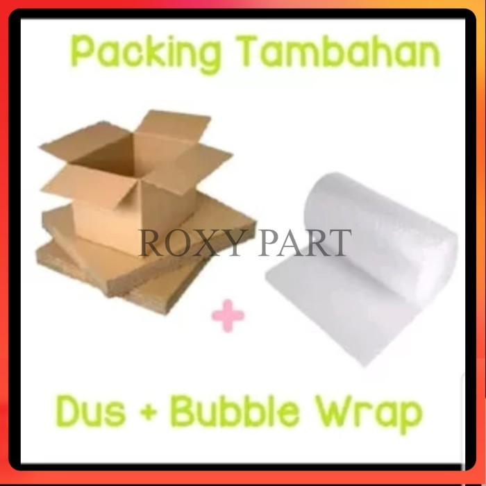 

PACKINGAN TAMBAHAN DUS PLUS BUBBLE WRAP
