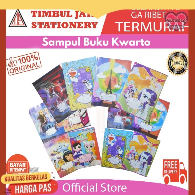 

Sampul buku karakter disney kwarto