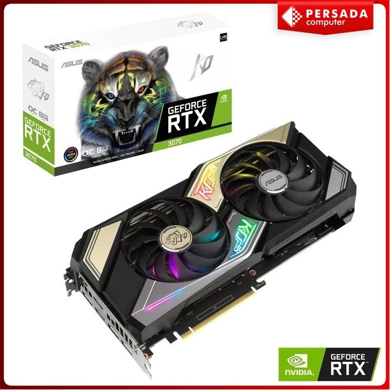 ASUS KO GeForce RTX 3070 O8G V2 Gaming GDDR6