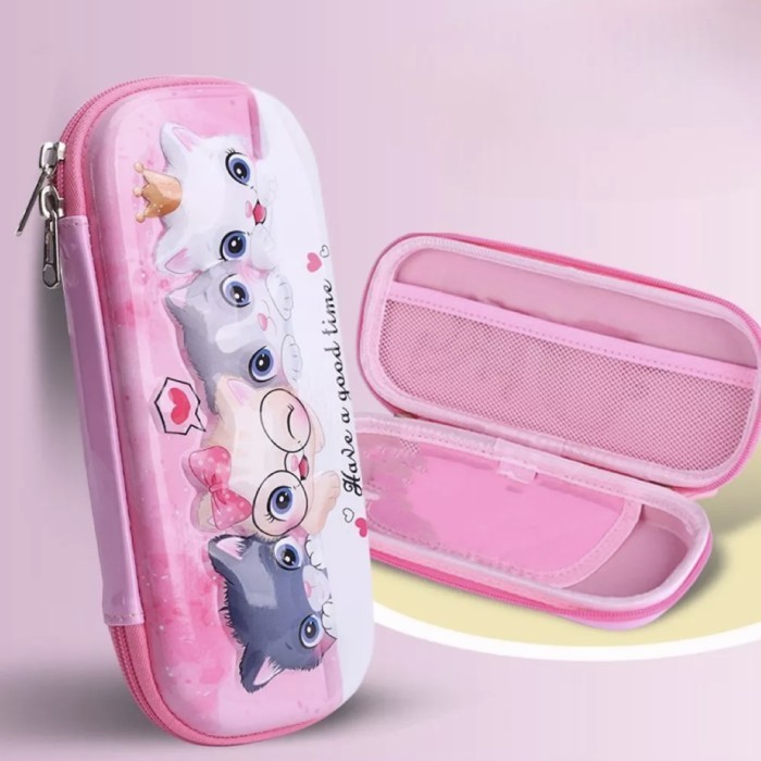 

TERLARIS! Tempat Pensil Anak Motif 3D Kotak Pensil Anak Motif Kartun Bahan EVA - 3D Cat