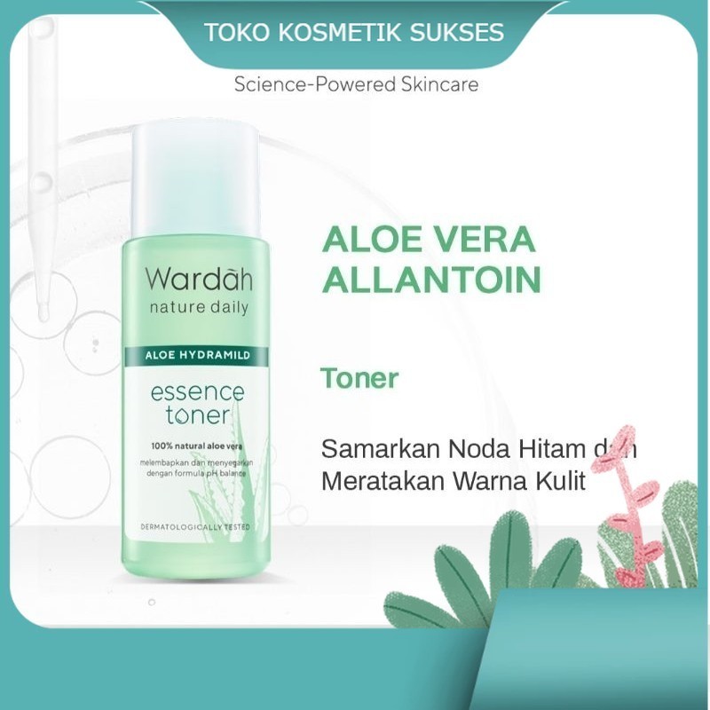 WARDAH ALOE HYDRAMILD ESSENCE TONER | toner wardah