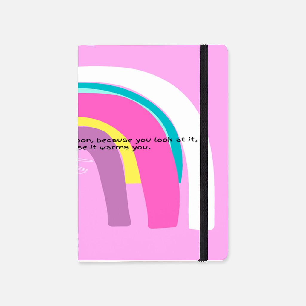 

Soft Cover Notebook Basquiat Romantic Quotes