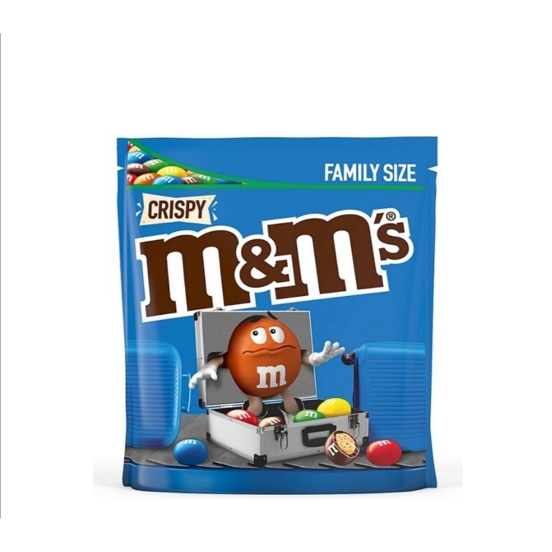 

M&M's CRISPY FAMILY SIZE 340gr BEST SELLER BEST SELLER!!!