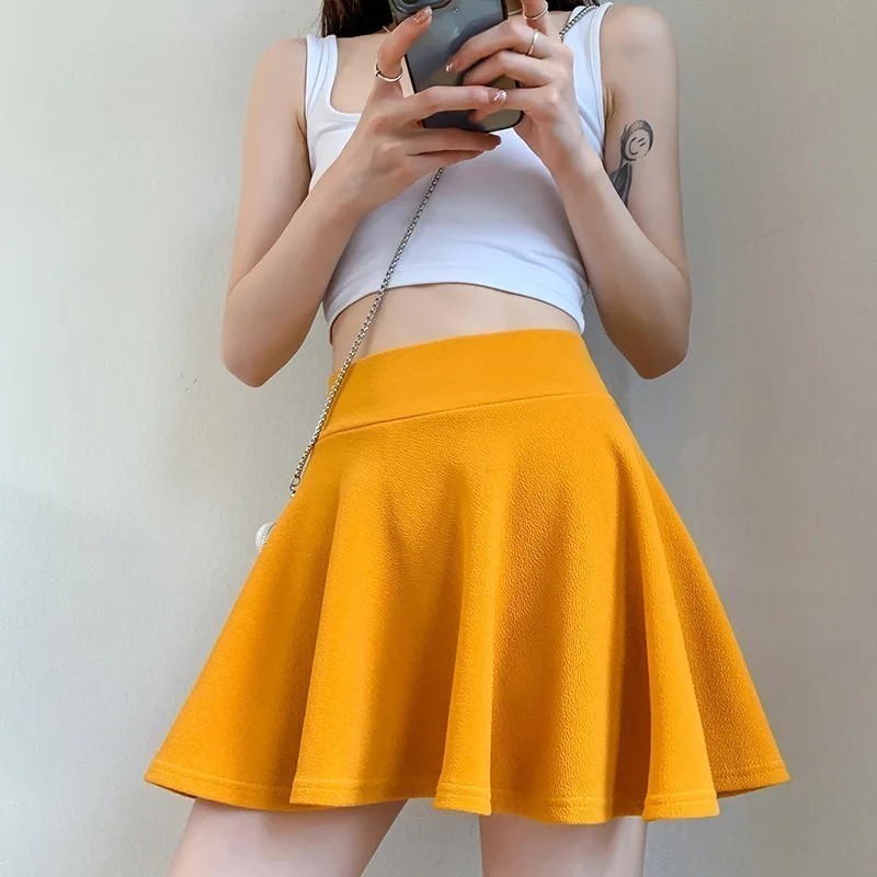 Rok Mini Korean Style Wanita Mini Skirt