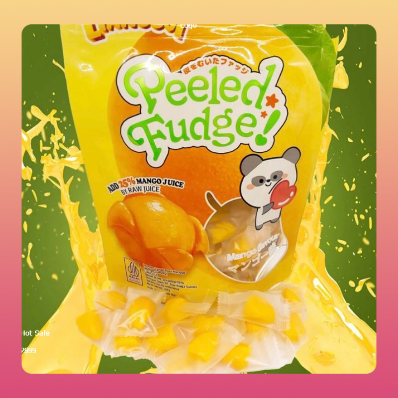 

[Produk terlaris][HALAL]Lianggui Peeled Fudge 108g Permen Lunak Rasa Jeruk Strawbery Mangga Corn Permen Buah Jelly Kupas Permen Rasa Buah Permen Lunak Viral Aneka Rasa Buah (Halal) Permen Lunak Rasa Mangga