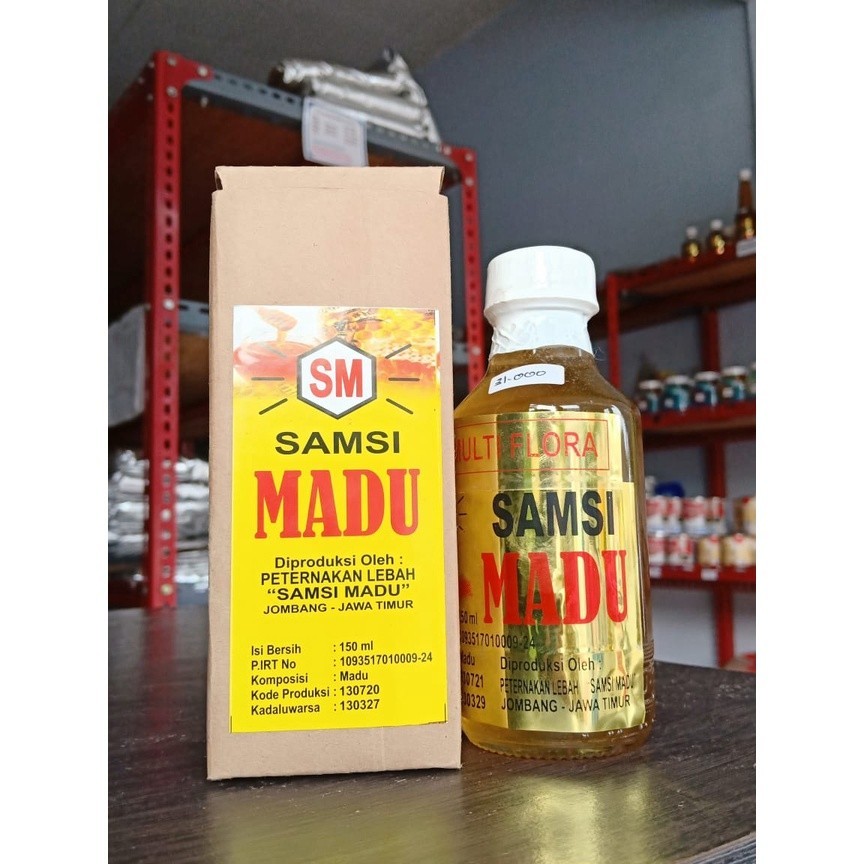 

Madu Murni, Samsi Madu 150ml, Madu Asli Gunung Anjasmoro Wonosalam Jombang Dimkin Herbal Store