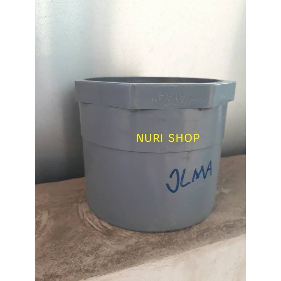 Faucet socket 4" / sok drat dalam 4 inch / sock drat shock drat dalam PVC 4 inch 4 dim JAYA