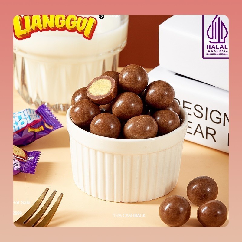 

[Makanan viral halal]HALALLianggui Dengan Rasa Susu Cocok Untuk Cemilan Crunchy Milk Choco Anak Dan Keluarga Coklat Viral Coklat Yang Crunchy Anak