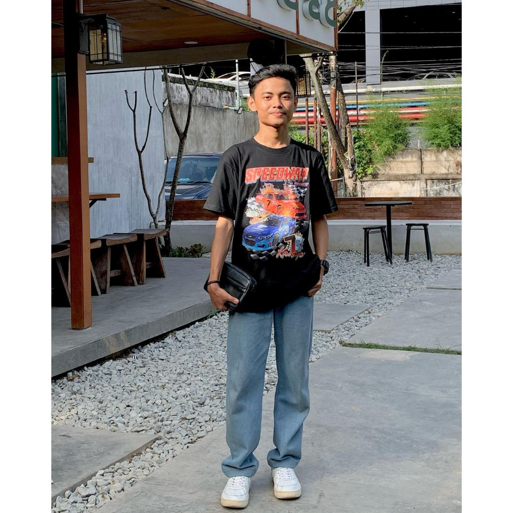 Kaos Speedway Addict Nascar /kaos unisex/ad print