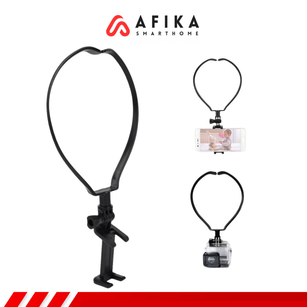 Neck Holder Lanyard Strap Kalung Leher for GoPro Smartphone