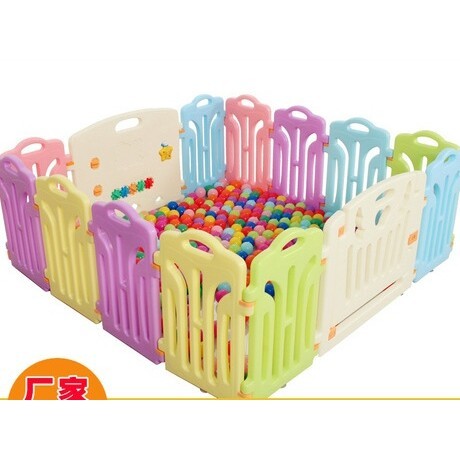 Baby Playpen Activity & Gear kids PE barrier 3C 8+2 pieces playpen cabane enfant ballenbak ballen pi