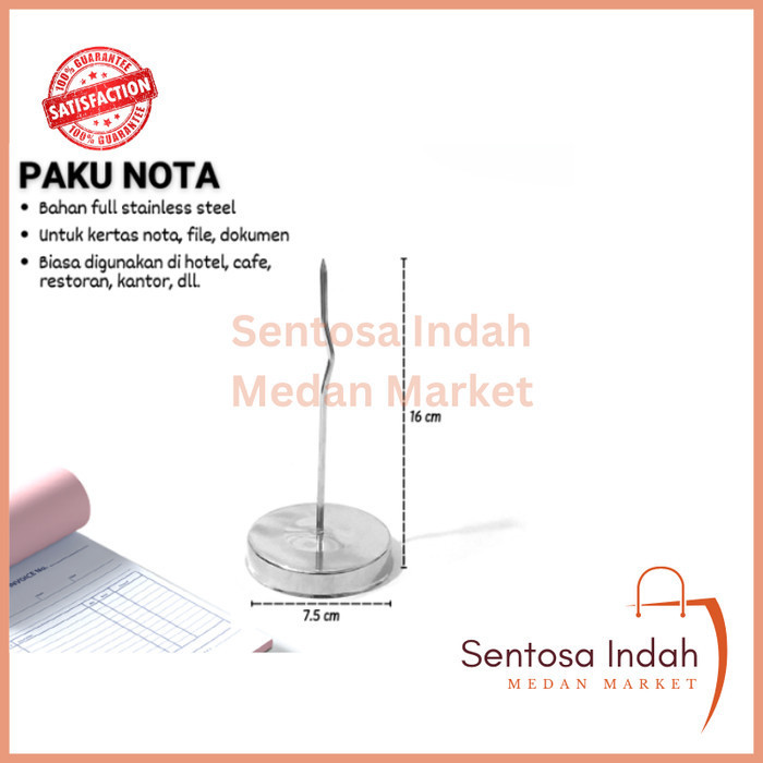 

Paku Nota / Tusukan Kertas Bon Nota Combo PS 1510