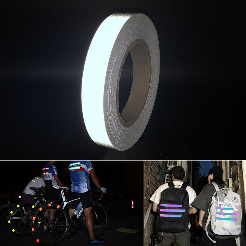 

Adhesive Reflective Fabric Warning Safety Sticker For Bag
