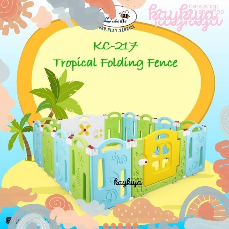 MAINAN - PAGAR Tropical Folding FenceKode: KC 217Merek: Labeille