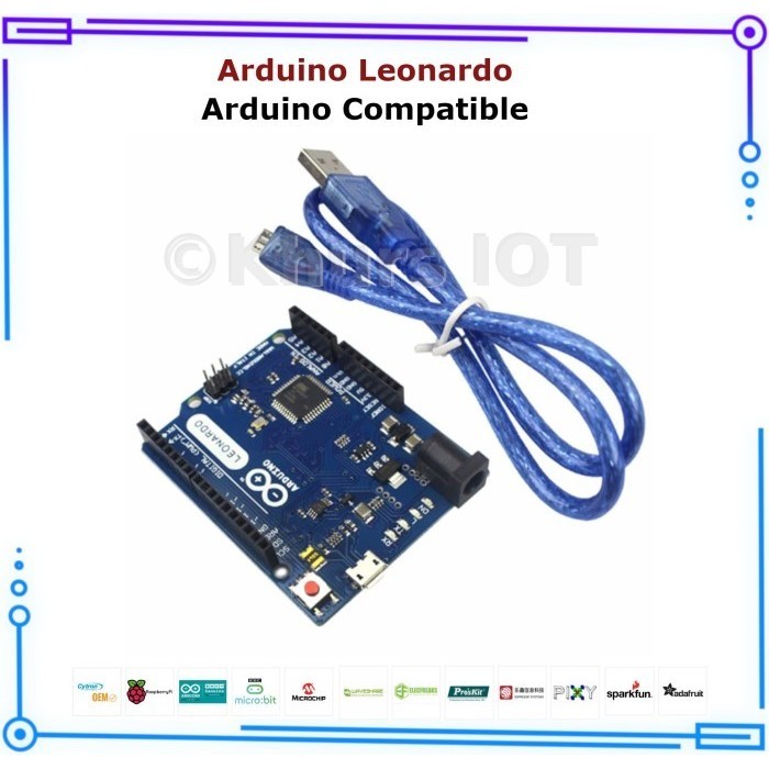 

SYS27 Arduino Leonardo Atmega 32U4 / ATmega32u4 / Plus Kabel - Tanpa Kabel