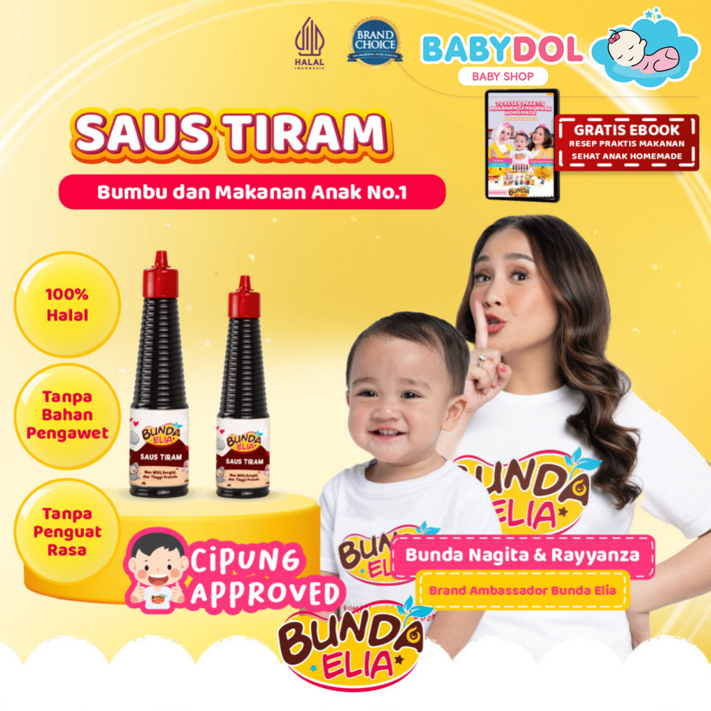 

BABYDOL Bumbu Bunda By Elia Saos Tiram Saus Tiram Non MSG