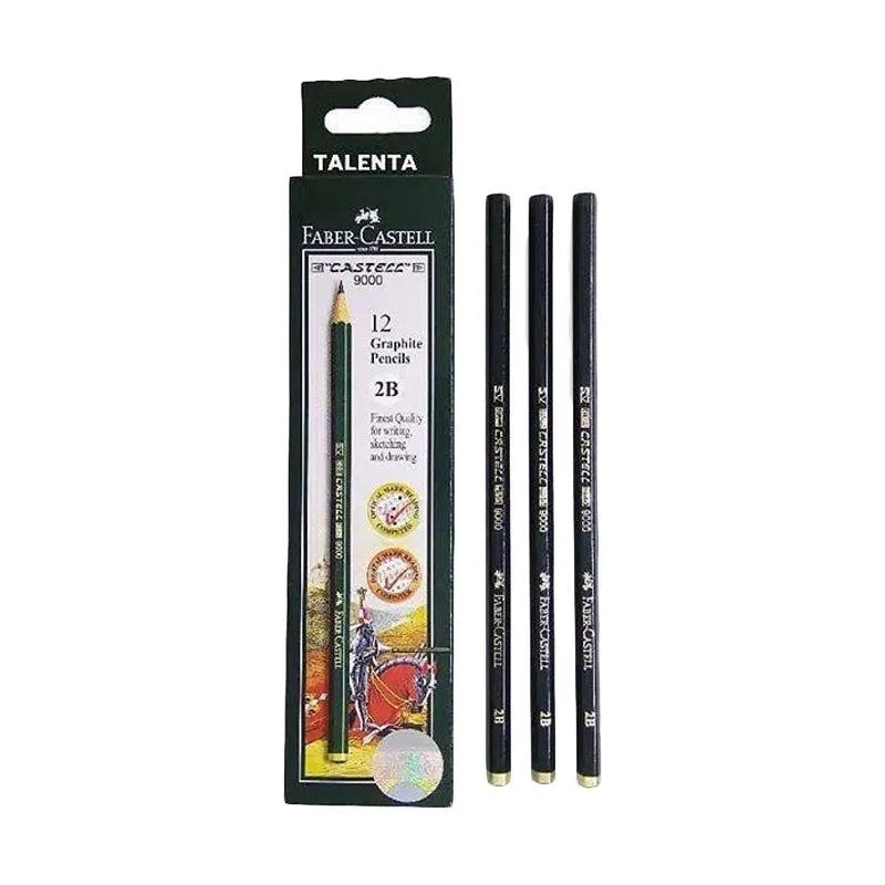 

PENSIL 2B FABER CASTELL 12PCS