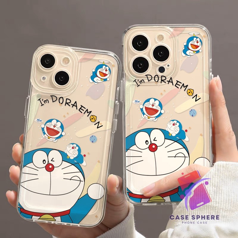 Casing Iphone Doraemon Lucu Premium Case Iphone 13 12 11 PRO MAX 14 15 PLUS XS XR 6+ 7+ 8 PLUS