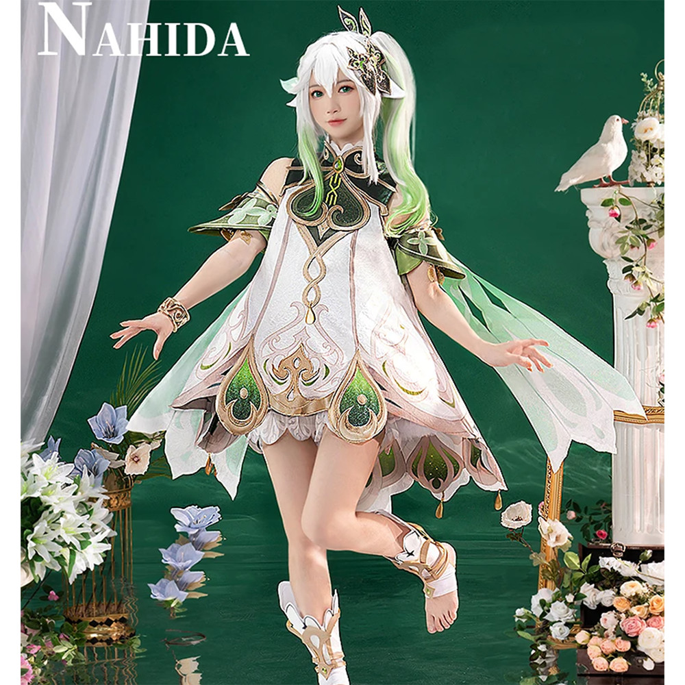 Kostum Cosplay Nahida Kusanali Genshin Impact Size S - YY-8