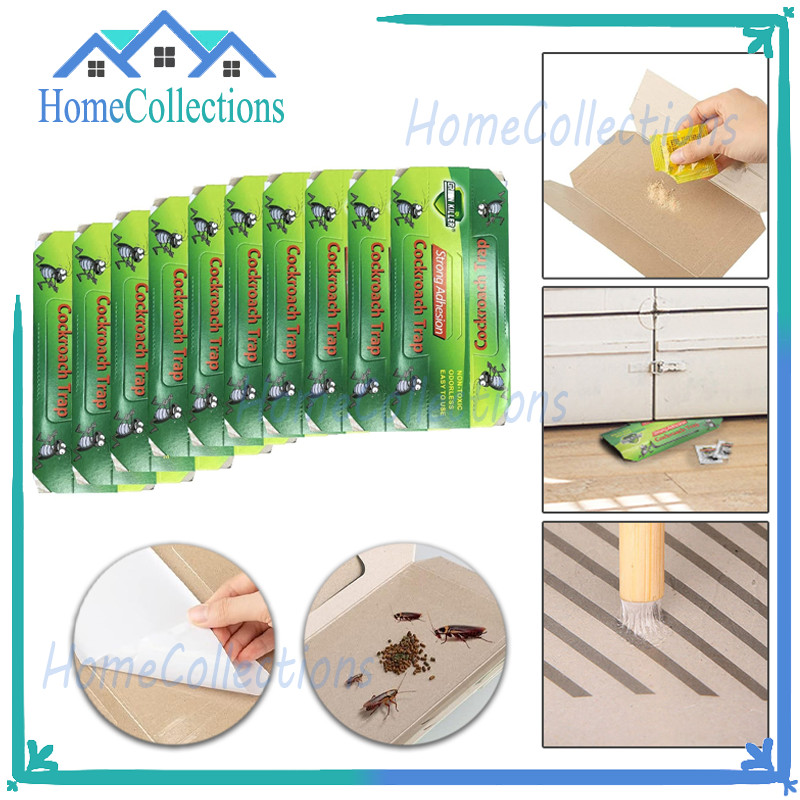 Jebakan Perangkap Kecoa Rumah Lem/Jebakan Perangkap Lem Kecoa/Perangkap Kecoa Kecil