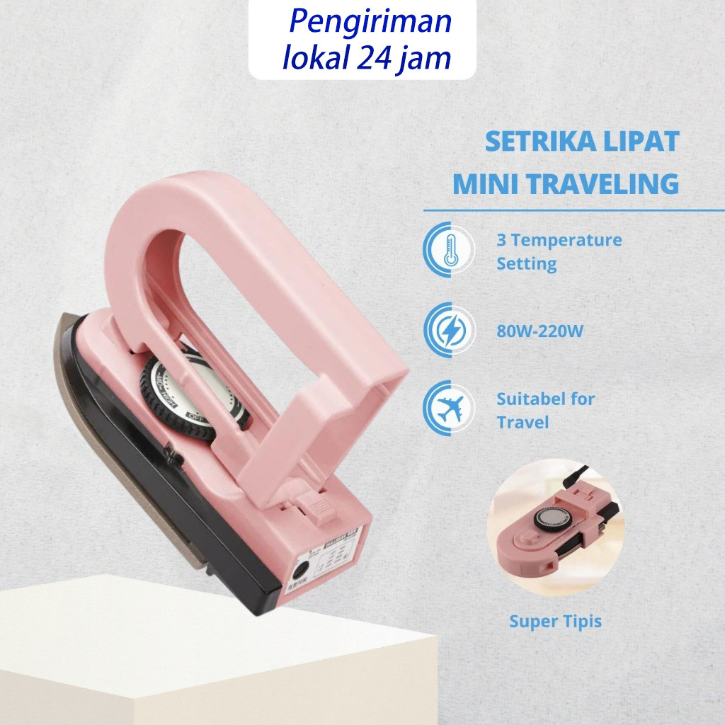 Setrika Uap Portable/setrika Mini Travel/setrika Portable Travel/setrika Traveling Mini/setrika Lipa
