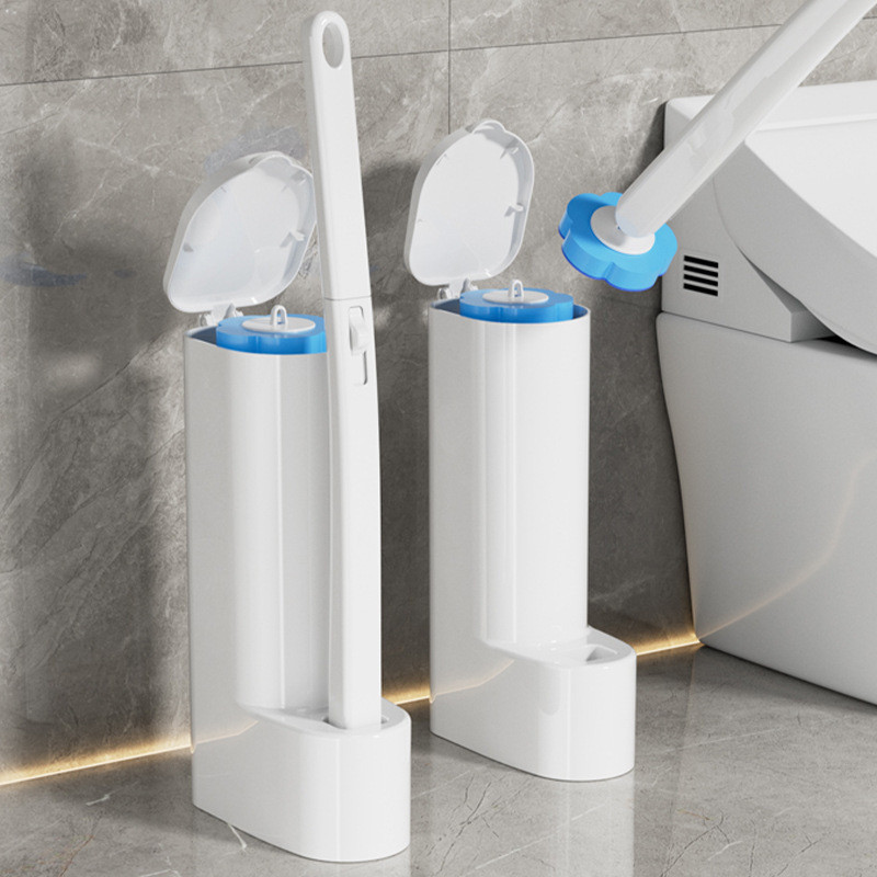 disposable toilet brush Toilet toilet decontamination cleaning multi-functional replacement head dis