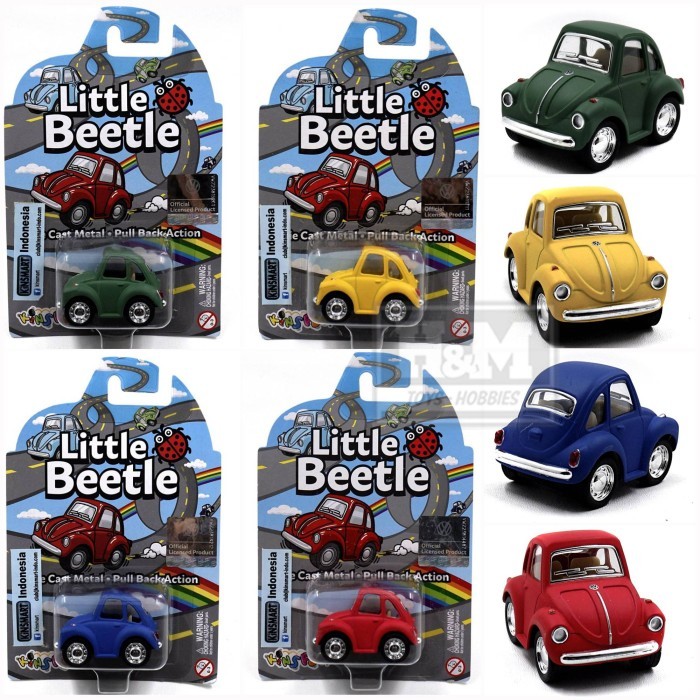 Kinsfun Little Beetle Matte Color - Kinsmart