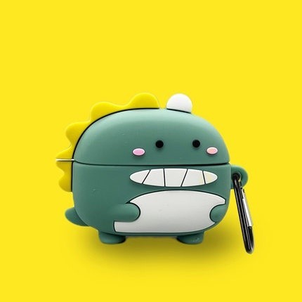 Casing Redmi Buds 3 Lite Case TWS Wireless Case Silicone Lucu - dino