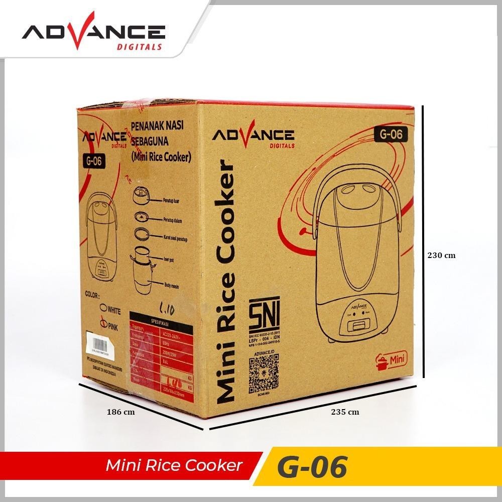 terbaru mini rice cooker g-06 digital 0.6l / mini rice cooker elektrik 0.6l anti lengket
