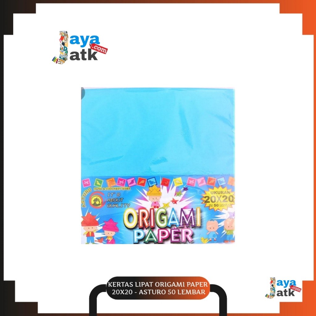 

Kertas Lipat Origami Paper 20x20 50 Lembar - Asturo