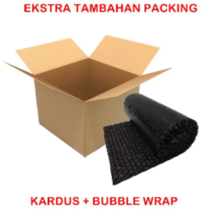 

TAMBAHAN PACKING AMAN KARDUS + BUBBLE (PriaAlat)
