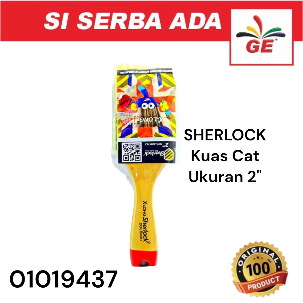 

SHERLOCK Kuas Cat Ukuran 2" 01019437