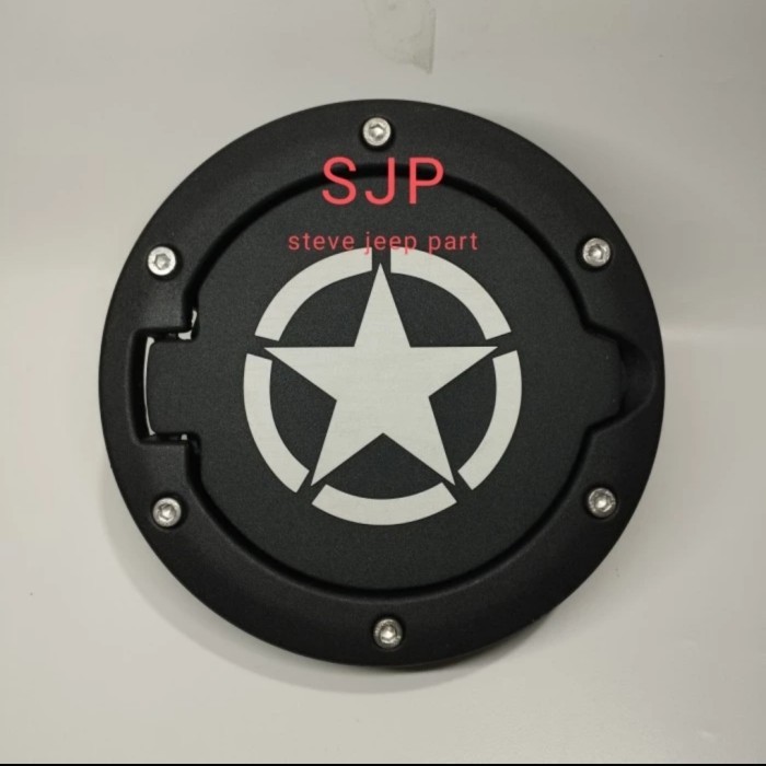 Cover Tutup Tangki Bensin Jeep Wrangler Rubicon JK