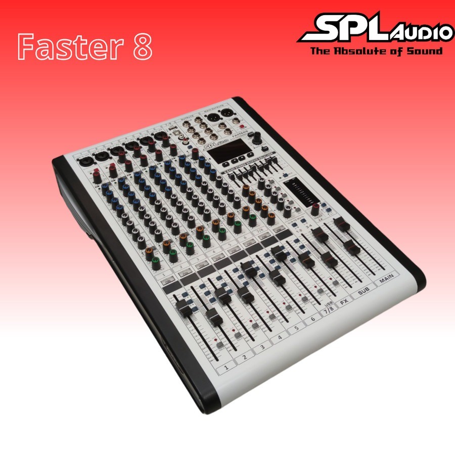 MIXER AUDIO SPL FASTER 8 Mixer SPL AUDIO FASTER-8 FASTER8 8 Channel