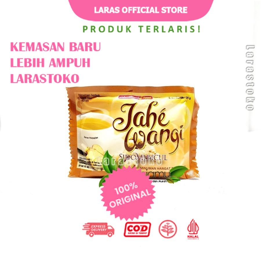 

Minuman Tradisional Herbal Jahe sere lada cengkeh wangi Sidomuncul per saset