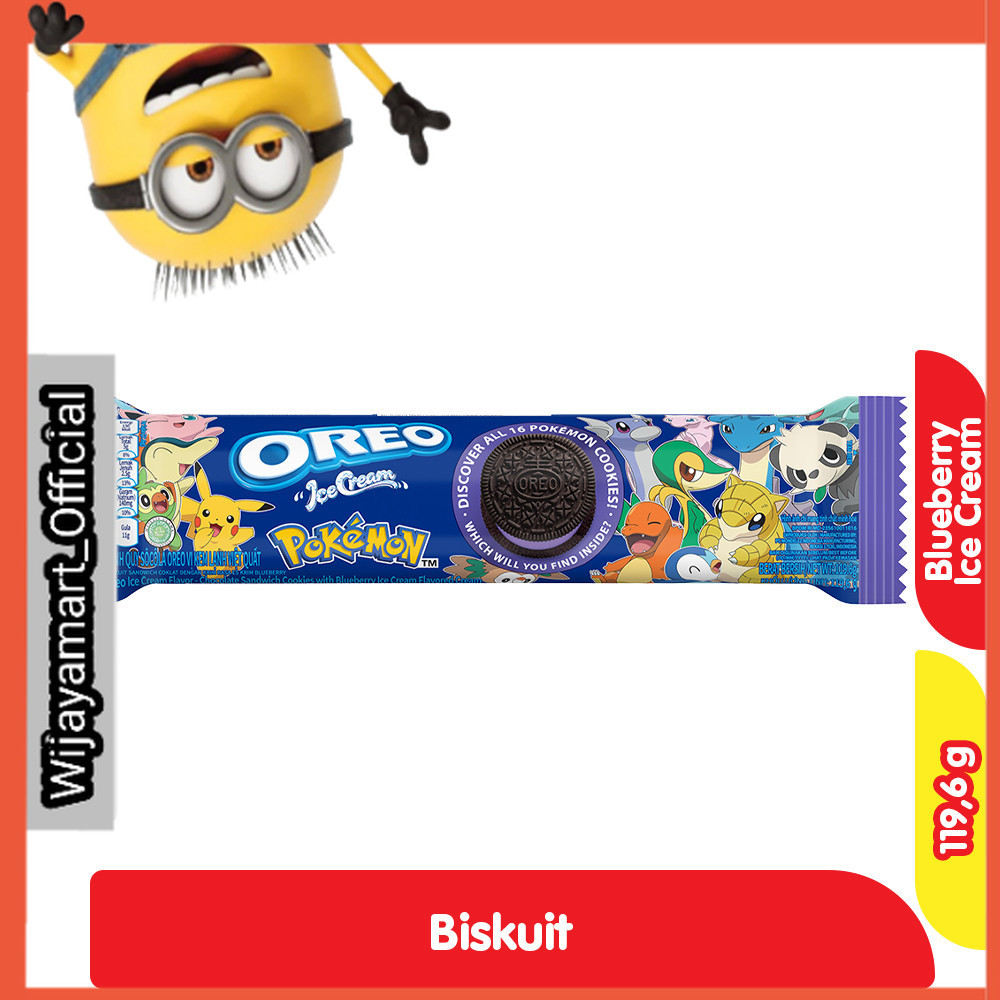 

Oreo Biskuit Es Krim Bluberi 119.6 g