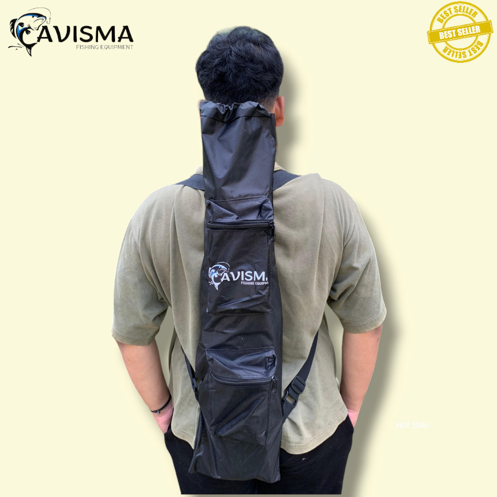 Tas Serut Tas Tegek Tas Joran Tas Pancing Tegek 2 Kantong Joran AP