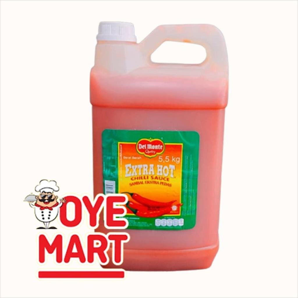 

DELMONTE EXTRA HOT GALON 5,5KG / SAMBAL PEDAS DELMONTE JERIGEN