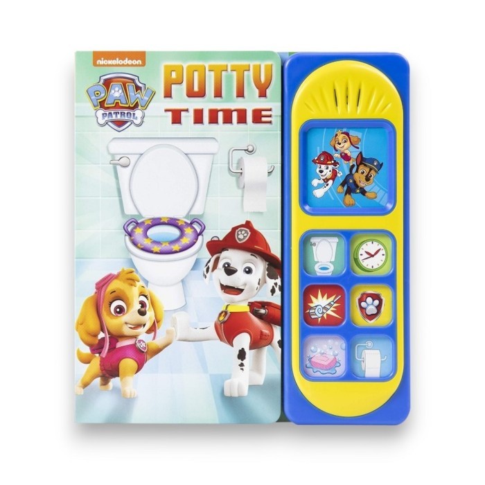 PAW PATROL POTTY TIME LITTLE SOUND BOOK